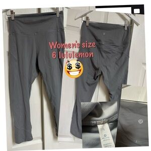 lululemon athletica Gray Leggings